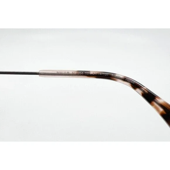 Maui Jim Mavericks Sunglasses Silver MJ264-16R 61-14-137 Mens Tortoise 7972